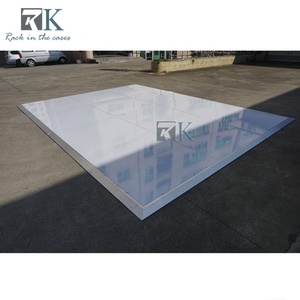 Installation avec des panneaux de piste de danse fermes stables à clé hexagonale Plancher interactif - Product Image 1