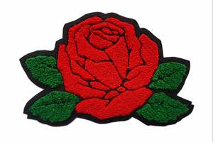 Patch brodé personnalisé à faible MOQ, patchs chenille pour sweat à capuche et serviette, grande taille, Noël - Product Image 2