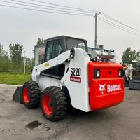 Bobcat S220 Skid Steer Loader Bekas Mini Otomatis dengan Harga Murah