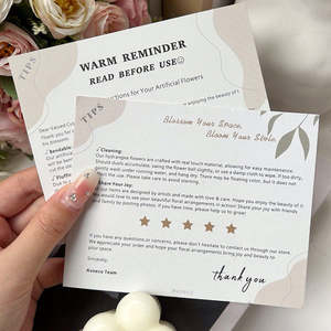 Tarjetas Personalizadas <span class=keywords><strong>de</strong></span> Felicitación, Visita, Negocios, Regalo, Agradecimiento para Pequeñas Empresas - Product Image 1