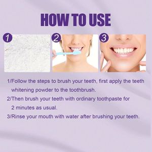 <span class=keywords><strong>EELHOE</strong></span> Polvo Blanqueador Dental Natural Morado, <span class=keywords><strong>Corrector</strong></span> de Color, Blanqueamiento Dental, Eliminador de Manchas Dentales <span class=keywords><strong>EELHOE</strong></span> - Product Image 4