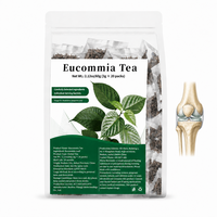 Thé articulaire apaisant pour les douleurs lombaires, à base de feuilles d'Eucommia Ulmoides, 3g x 20 sachets scellés, 60g, sachet autoportant, OEM