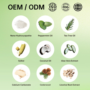 OEM Cedarwood compresse dentifricio masticabile a base di erbe dentifricio naturale con idrossiapatite Premium cura orale - Product Image 4