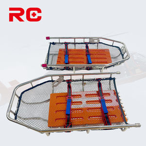 Camilla Plegable Portátil Tipo Canasta de Acero Inoxidable para Rescate de Pacientes en Emergencias, para Primeros Auxilios Aéreos - Product Image 1