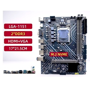 Nouvelle carte mère pour ordinateur de bureau <span class=keywords><strong>H310M</strong></span> V1.01, MOBO LGA 1151, compatible processeur Intel de 8e/9e génération, avec prise en charge M.2 et double <span class=keywords><strong>DDR3</strong></span> - Product Image 3