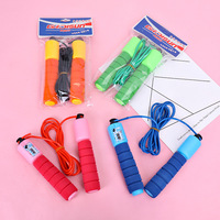 Corde à sauter en plastique pour adultes avec capteur de comptage pour la remise en forme et l'exercice aérobie, écologique, pour un usage domestique
