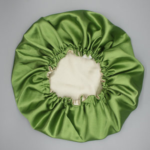 Compre un Gorro de Satén Rosa HLC para Dormir, Gorro de Doble Capa Reversible para el Cabello, Gorro para Mujeres con Cabello Largo, Rizado y Trenzado - Product Image 5