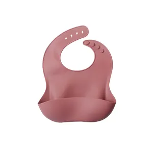 Bavaglini in Silicone impermeabile per bambini bavaglini in Silicone morbido