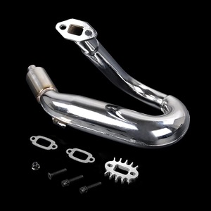 Tubo de Escape con Silenciador para Auto RC a Gasolina 1/5 Hpi km Rovan Rc Baja 5b 853072 - Product Image 2