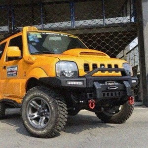Pare-choc avant <span class=keywords><strong>pour</strong></span> <span class=keywords><strong>Suzuki</strong></span> <span class=keywords><strong>Jimny</strong></span> JB43 3 portes Nouveau Offre Spéciale 4x4 Fabricant d'accessoires <span class=keywords><strong>pour</strong></span> véhicules tout-terrain Vente en gros Pare-chocs avant - Product Image 5
