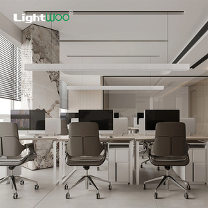 Éclairage de bureau, lampe à bande, lampe linéaire suspendue, éclairage linéaire architectural <span class=keywords><strong>pour</strong></span> <span class=keywords><strong>plafond</strong></span> de bâtiment intérieur - Product Image 4