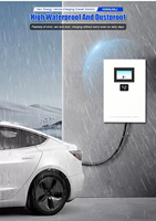 Nouvelle borne de recharge rapide DC pour véhicules électriques 30kW 40kW CCS avec gestion intelligente de l'énergie 4G WiFi