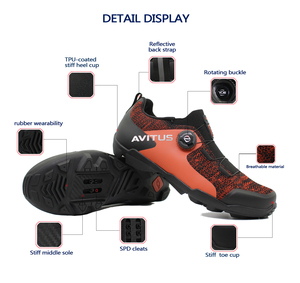 Avitus <span class=keywords><strong>Chaussures</strong></span> <span class=keywords><strong>VTT</strong></span> pour <span class=keywords><strong>Enduro</strong></span> et Cross Country Racing avec coupe large et confortable - Product Image 4