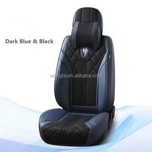 Xiangta 3D 7D 5D 9D universel Sport voiture en cuir bébé chien housse de siège protecteur ensemble Design luxe voiture coussin housse de siège - Product Image 3