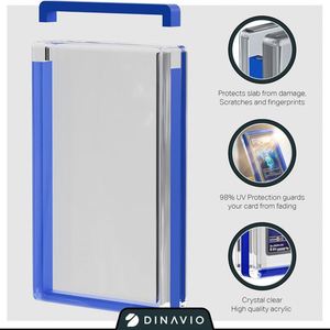 Boîte magnétique résistante aux UV à 99 %, étui transparent pour cartes TCG, étui pour cartes classées BGS, boîte de rangement pour cartes haute définition - Product Image 2
