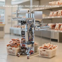 Machine de remplissage de sauce entièrement automatique personnalisée pour l'emballage de pâtes/liquides avec matériaux composites et emballage en sachet