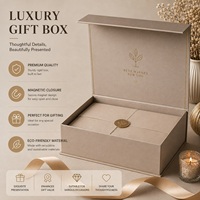 Emballage de boîtes personnalisées avec logo, boîtes magnétiques, emballage de luxe en carton, boîte d'emballage pour emballage en papier