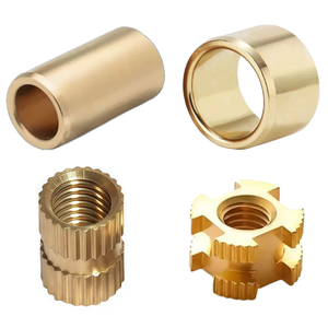 ขั้วต่อทองเหลืองอัลลอยด์แบบกำหนดเอง ขั้วต่อโลหะแบบมีร่อง ขึ้นรูปด้วยความเย็น สำหรับตัวเชื่อมต่อไฟฟ้า OEM - Product Image 1