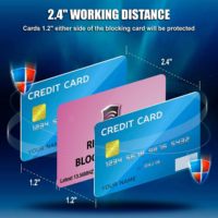 Tarjeta de Bloqueo NFC RFID para Tarjetas de Crédito y Débito, Protector de Cartera, Anti-Skimming