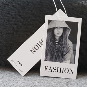 Thẻ treo cao cấp tùy chỉnh quần áo treo nhãn thẻ làm cho thẻ màu khác nhau làm cho quá trình thiết kế nhiều tùy chọn - Product Image 2