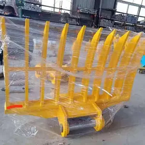 MAYERDI Customized Mechanical Excavator Root Rakes Stick Rake With Customized Width New Condition