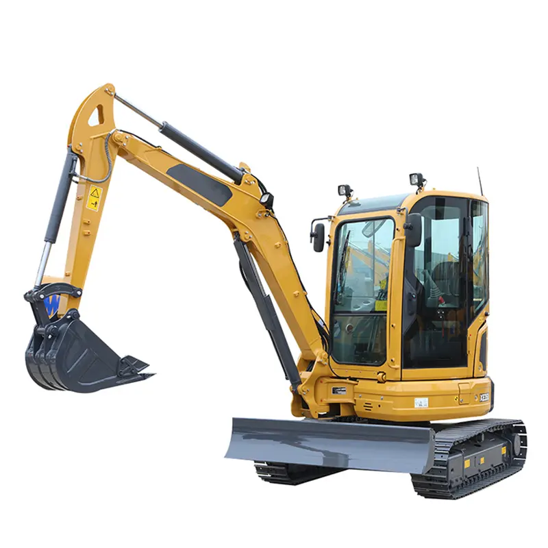 Miễn phí vận chuyển mini máy xúc 1.5 tấn bánh xích máy xúc Digger xe15u với động cơ mạnh mẽ