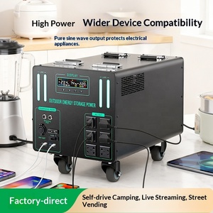 La batterie externe utilise des batteries au phosphate de fer et de lithium et prend <span class=keywords><strong>en</strong></span> charge la charge solaire, le réseau électrique et la charge des véhicules. Il convient aux outils électriques. - Product Image 4