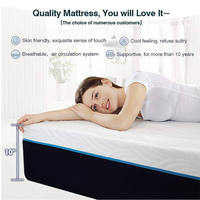 Queen-Size-Schaumstoffmatratze im Karton Online Bestellbar Großhandel Neue Xxxn Orthopädische Latex-Taschenfederkern-Gel-Memory-Foam-Matratzen
