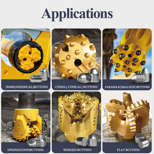 Bottoni industriali in carburo di tungsteno-utilizzati nella trivellazione petrolifera, nel Tunneling e nell'estrazione - Product Image 3