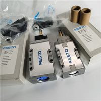 Solenoides de Dos Posiciones y Cinco Vías S Mfh-5-1/4 1/8, Nuevos y Originales, para Sistemas de Control Programable PLC de Automatización Industrial