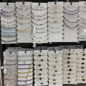 Bracelets à breloques en gros, bracelets personnalisés avec breloques, OEM, acier inoxydable 316L, plaqué or 18K PVD, bijoux étanches, lot en vrac - Product Image 1