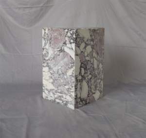 SH STONE Mármol nórdico Calcuta Zócalo Joyería Calacatta Viola Mármol Cubos Piedra Calacatta Viola Mármol Mesa auxiliar <span class=keywords><strong>Plin</strong></span> - Product Image 3