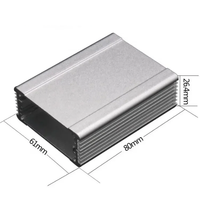 Coque de lampe de poche en aluminium anodisé dur personnalisée pour pièces d'avion boîtier fileté de caméra traitement de coupe inclus