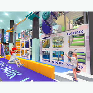 Bettaplay 260m ² sân chơi trong nhà đầy màu sắc kẹo màu bóng hồ bơi và trượt công viên giải trí với công viên giải trí trong nhà - Product Image 4