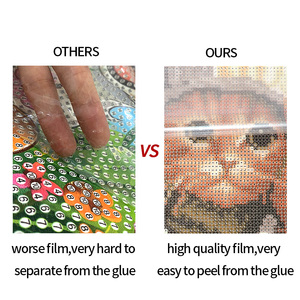 Moderne Kolibrie Op Besneeuwde Dennen Diamant Painting Kit Klassieke Kunst Voor Huiswanddecoratie Voor Kinderen En Volwassenen - Product Image 3