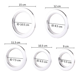 Porta Rotonda in Metallo Alluminio Fai-da-Te per Nido di Uccelli, Apertura per Gabbia di Uccelli in Legno - Product Image 2
