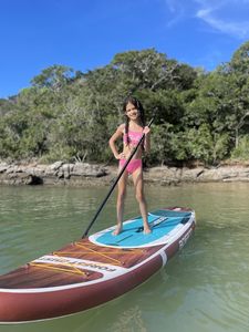 กระดานยืนพายแบบเป่าลมคุณภาพสูง PF ขนาด 11'*33" รุ่น Extra Wide SUP สำหรับผู้ใหญ่ สำหรับเล่นเซิร์ฟ BT01/1 ดีไซน์ Extra Wide ให้ความมั่นคง - Product Image 2