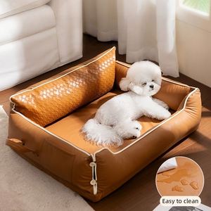 Animal-Friendly Eco-Friendly Oxford Fabric <b>Sofa</b> Cover Protector Washable Solid Pattern Pet-Proof Mat Cat <b>Bed</b> Cave Modern Fashion - Product Image 2