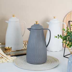 Bình giữ nhiệt chân không kiểu Ả Rập chất lượng cao 1000ml, thiết kế tùy chỉnh, lớp trong bằng thủy tinh, bình đựng cà phê, nước nóng - Product Image 2