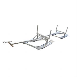 Trineo de esquí de madera para ATV y <span class=keywords><strong>moto</strong></span> de nieve para remolques de motocicleta - Product Image 1