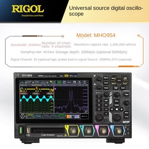 Oscilloscopes numériques portables MHO934/MHO954/MHO984, fréquence d'échantillonnage 4 GSa/s, quatre canaux, fabriqués en Chine - Product Image 3