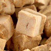 Friandises en gros pour chats et chiens : Cubes de saumon lyophilisés 100% naturels, riches en protéines, pour la peau et le pelage, sans céréales, sans additifs, OEM, marque privée