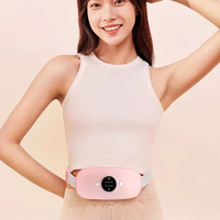 Ceinture de massage vibrante intelligente OEM personnalisée pour la taille et l'abdomen, avec chaleur pour le soulagement des douleurs menstruelles et utérines