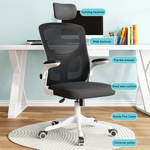 Chuyên nghiệp xoay lưới vải <span class=keywords><strong>Ergonomic</strong></span> điều chỉnh chiều cao hiện đại điều hành Ghế văn phòng cho gia đình hoặc máy trạm sử dụng - Product Image 6