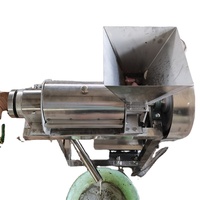 Industriële fruit- en groentesapcentrifuge, commerciële gember-schroefpers