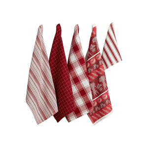 Quick <b>Absorbing</b> 100% Cotton Embroidered 20x30 Inches 140 GSM Recyclable Lightweight Soft Budget Friendly Best Stripes Dish Towel - Product Image 3