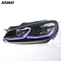 Feux de signalisation dynamiques LED JUSHUN, nouveaux phares pour Volkswagen Golf 6 Mk6 2009-2013, accessoires de voiture