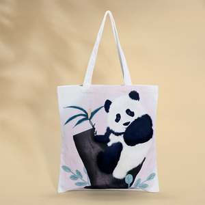 Custom Zippered Pouch Cotton Tote <b>Bags</b> with Printed logo Handbag Fashion Design Tote Cotton <b>Bag</b> <b>Canvas</b> Fabric for <b>Bag</b> Making - Product Image 2