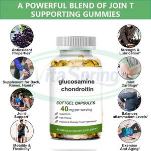 VitaSpring lal <span class=keywords><strong>Msm</strong></span> Softgel en iyi eklem takviyesi Glucosamine Chondroitin <span class=keywords><strong>Msm</strong></span> Softgel kapsül - Product Image 2