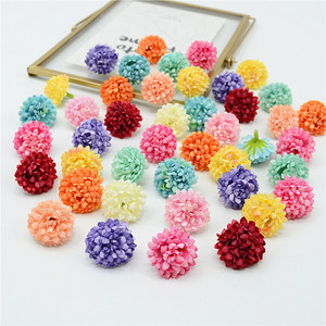 Flores Artificiales Dongchen Crafts, Flor de Margarita de Poliéster y Seda, Decoración para Bodas y Hogar, Accesorios, Arreglo de Escritorio 1G - Product Image 1